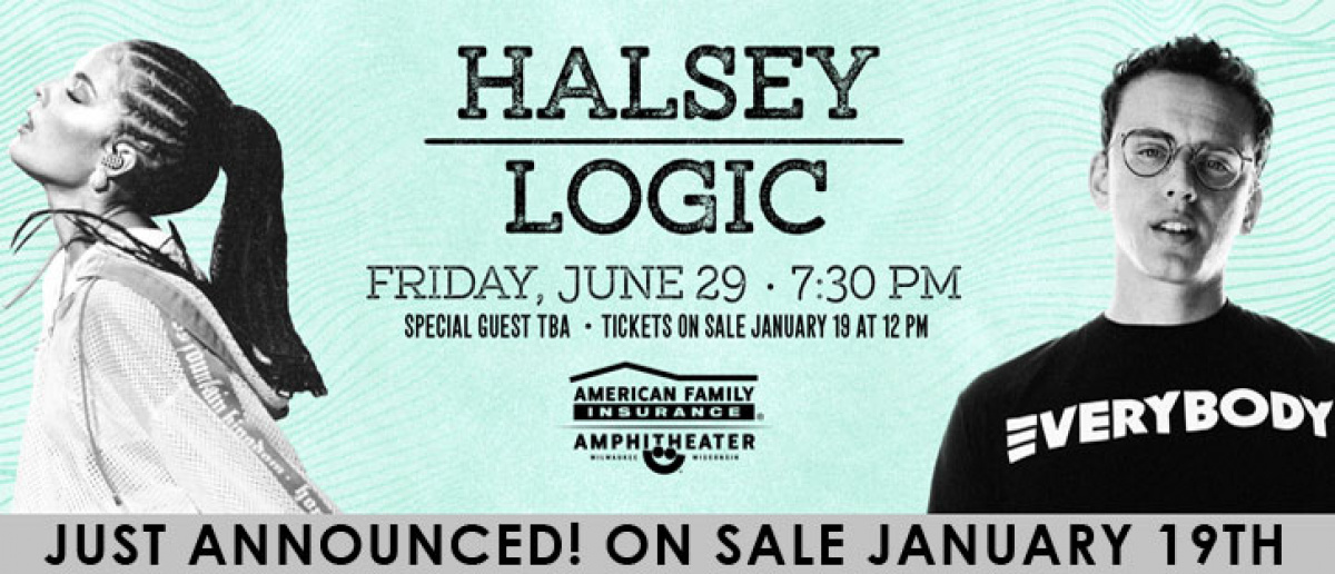 KISS Concert Weekend: Halsey and Logic at Summerfest 2018