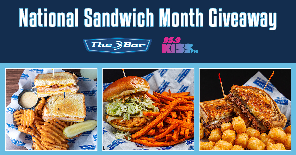 CONTEST: The Bar National Sandwich Month